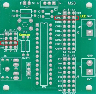 M28 PICAXE connection